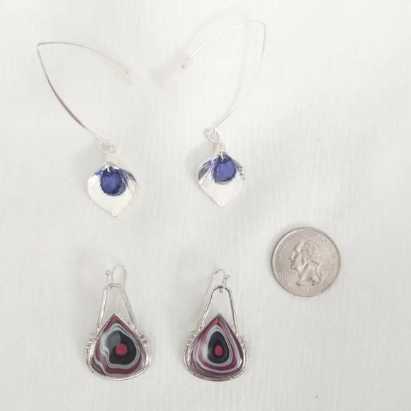 Bundle 4 boho style earrings NEW - Picture 3 of 6